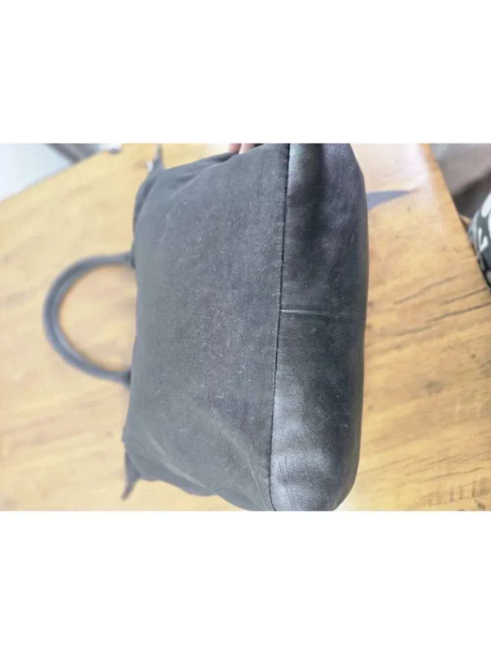 WANT Les Essentiels De La Vie Hartsford Weekender Tote Bag Canvas Leather